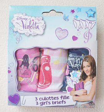 Dívčí kalhotky Violetta 3 ks, vel.9/10 let