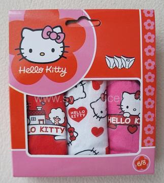 Dívčí kalhotky Hello Kitty 3 ks, vel.2/3 roky