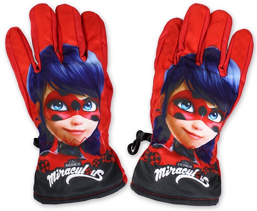 Dívčí rukavice LadyBug, vel.11/12