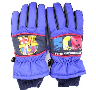 Chlapecké rukavice FC Barcelona, vel.3/4 roky