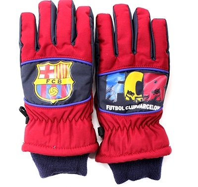 Chlapecké rukavice FC Barcelona, vel.3/4 roky